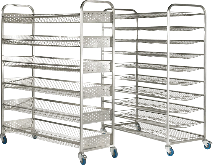 Kepyklų vežimėliai